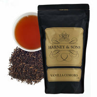 Harney & Sons Comoro Decaf Black Tea, loose Vanilla, 16 Ounce