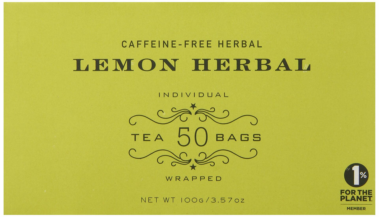 Harney & Sons Herbal Tea, Lemon, 50 Tea Bags