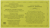 Harney & Sons Herbal Tea, Lemon, 50 Tea Bags