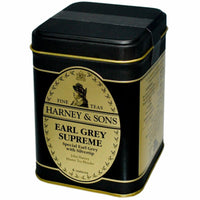 Harney & Sons Black Tea, Earl Grey Supreme with Silver Tips, 4 oz