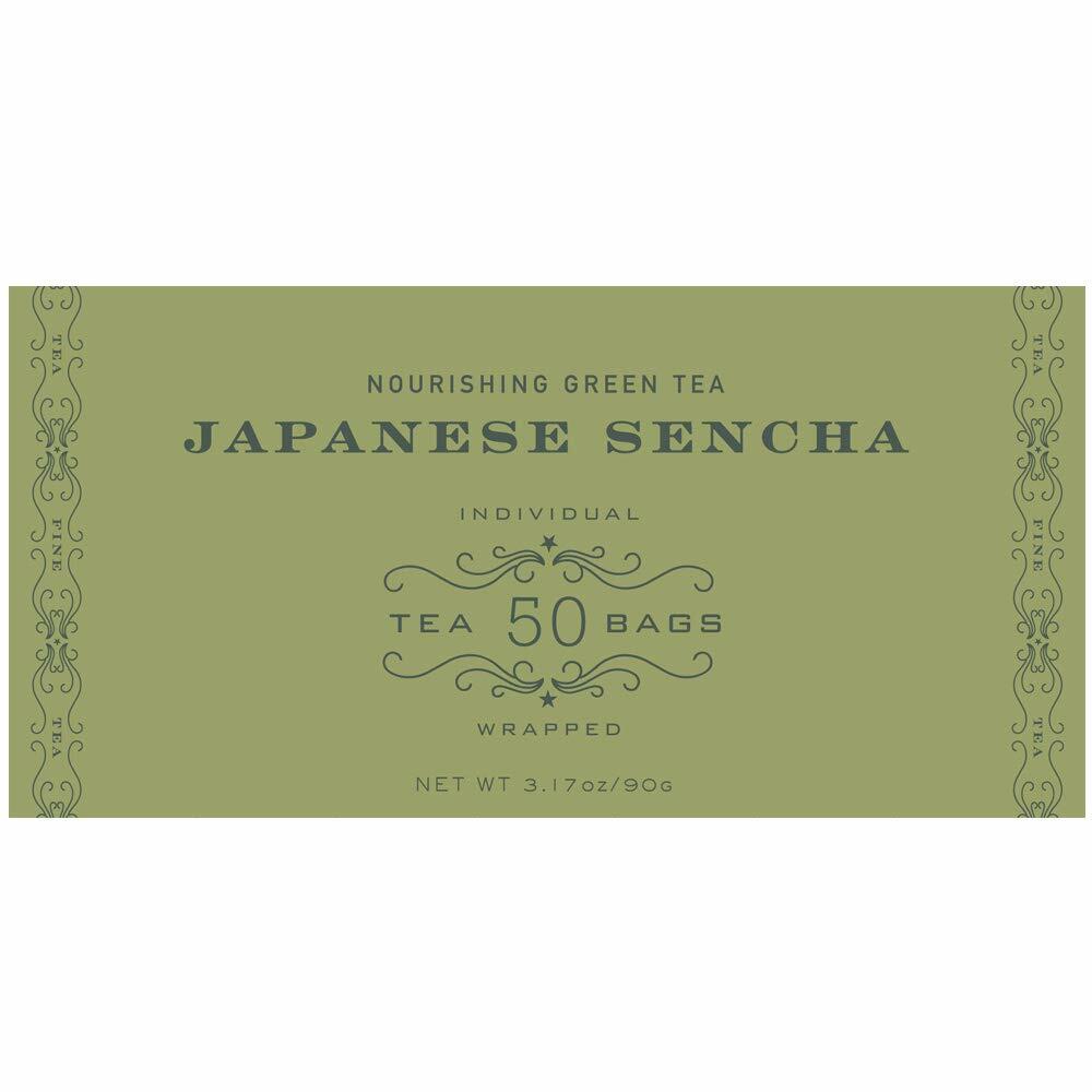 Harney & Sons Japanese Sencha Green Tea, 50 Tea Bags