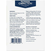 Petarmor Capaction Flea Tabs for Dogs, Choose Size