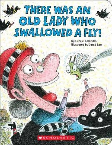 There Was an Old Lady Who Swallowed a Fly! - Board book - GOOD