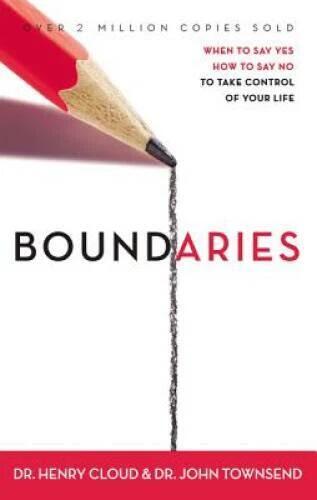 Boundaries: When to Say Yes, How to Say No to Take Control  - VERY GOOD