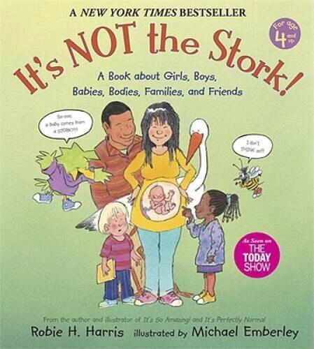 It's Not the Stork!: A Book About Girls, Boys, Babies, Bodies, Families a - GOOD