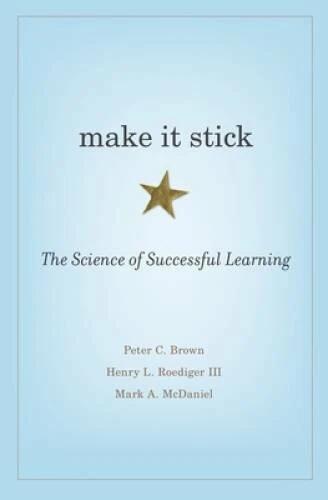 Make It Stick: The Science of Successful Learning - Hardcover - GOOD