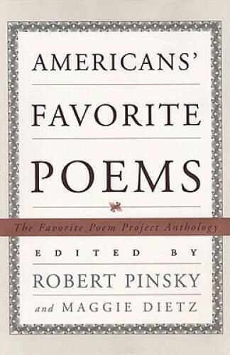 Americans' Favorite Poems - Hardcover - VERY GOOD