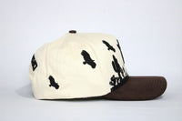 De Rancho Zopilote A-frame Hat (CREAM/BROWN)