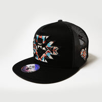 De Rancho Amarillo Heart (BLACK) Dr098 Hat