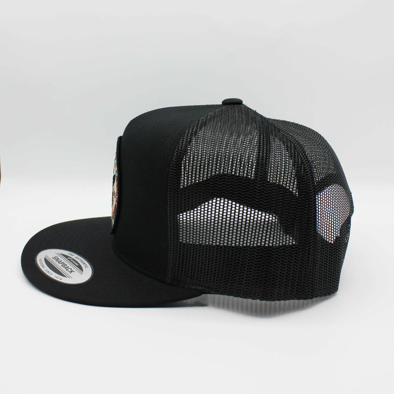De Rancho Round Patch (BLACK) Hat