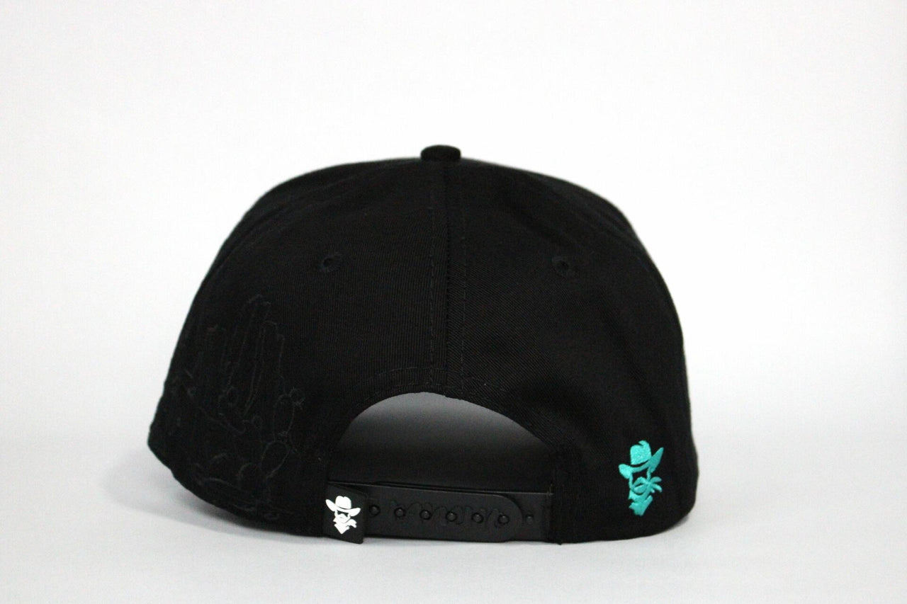 De Rancho Dessert Skull A-frame Hat (BLACK)