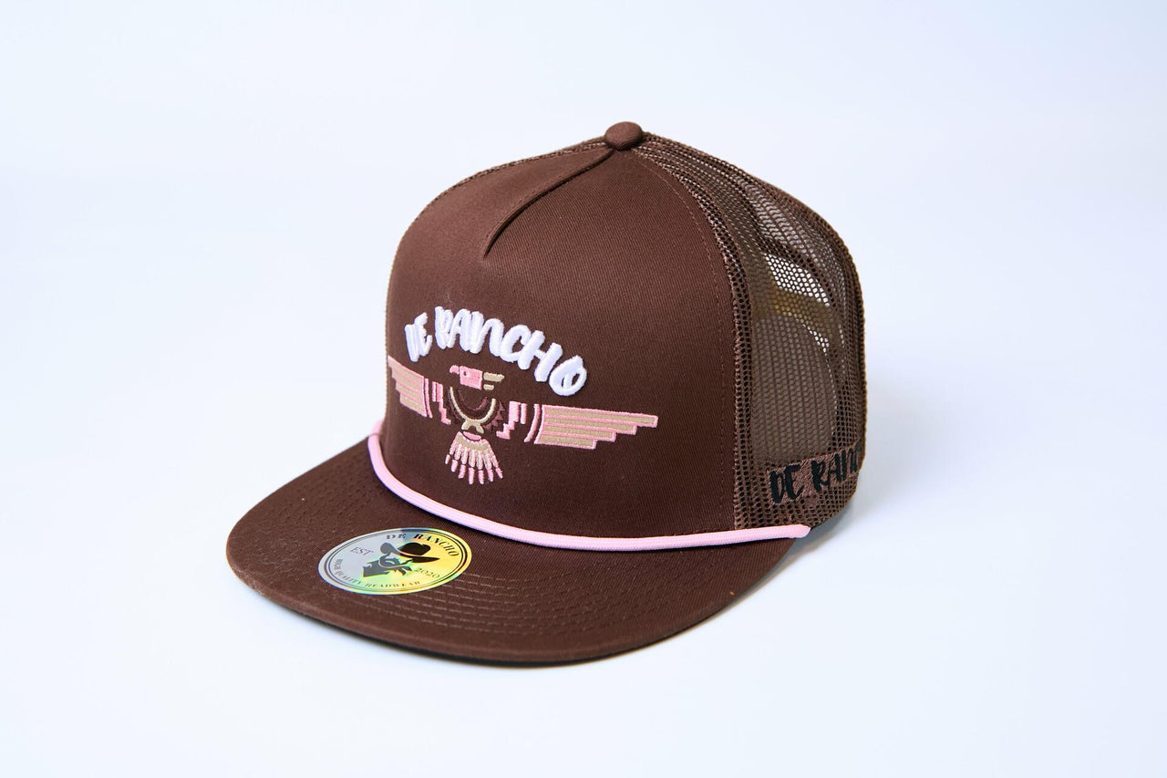 De Rancho All Mighty Eagle (BROWN) Dr032 Hat
