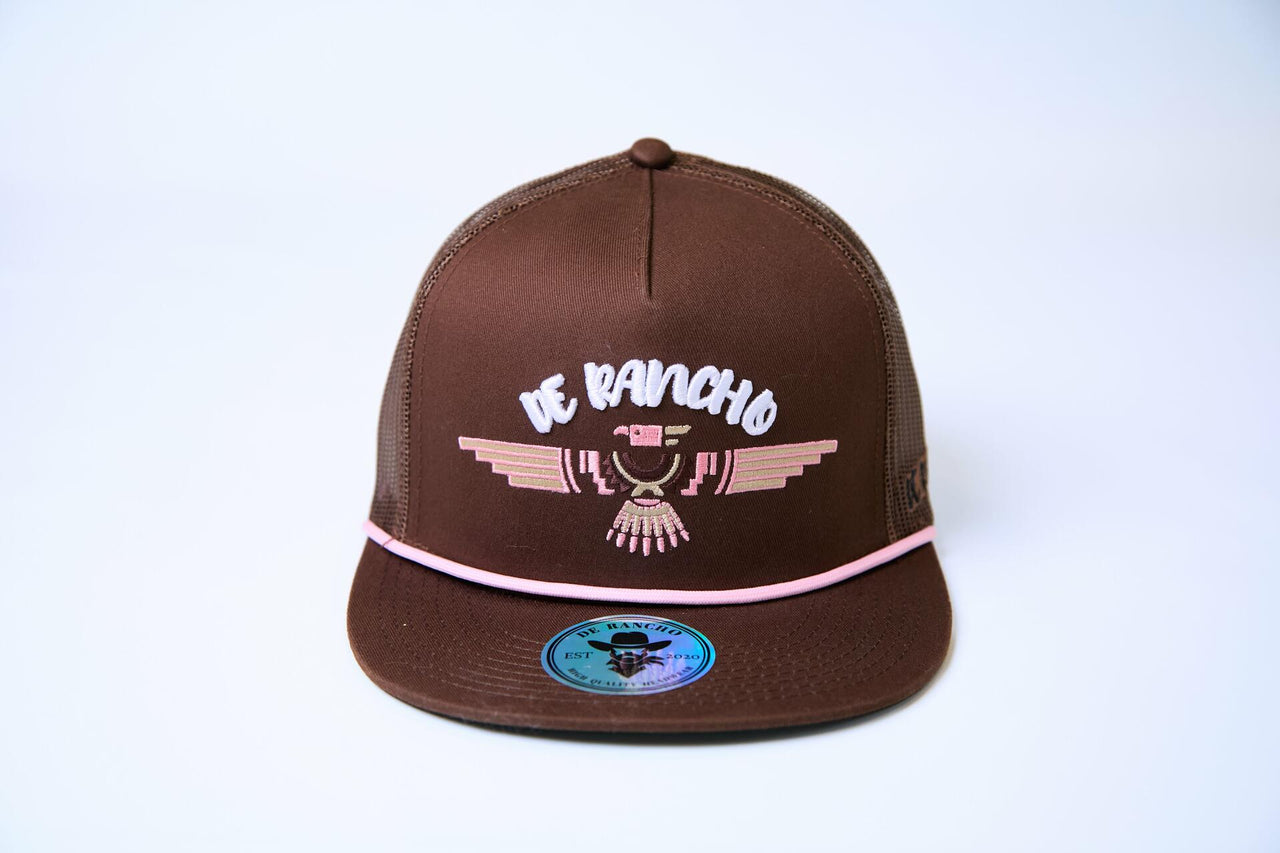 De Rancho All Mighty Eagle (BROWN) Dr032 Hat