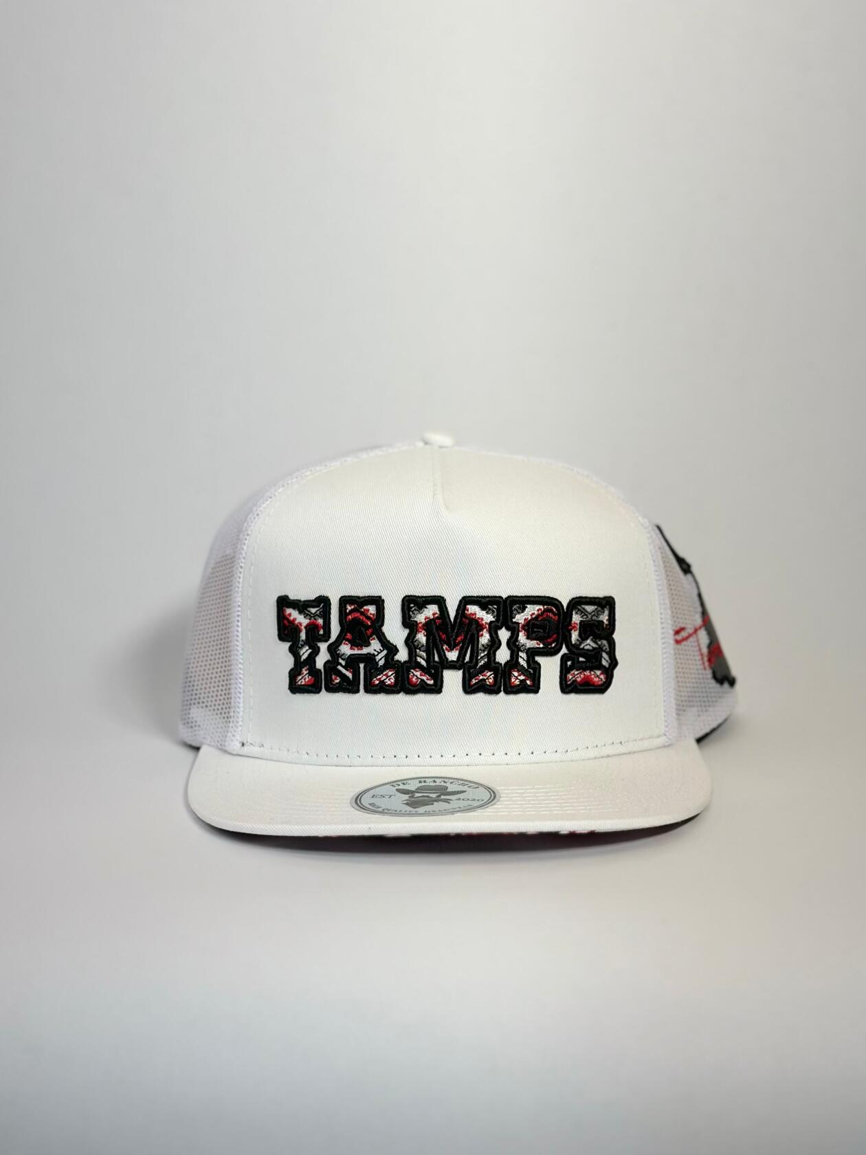 De Rancho Tamaulipas Hat (WHITE) Dr222