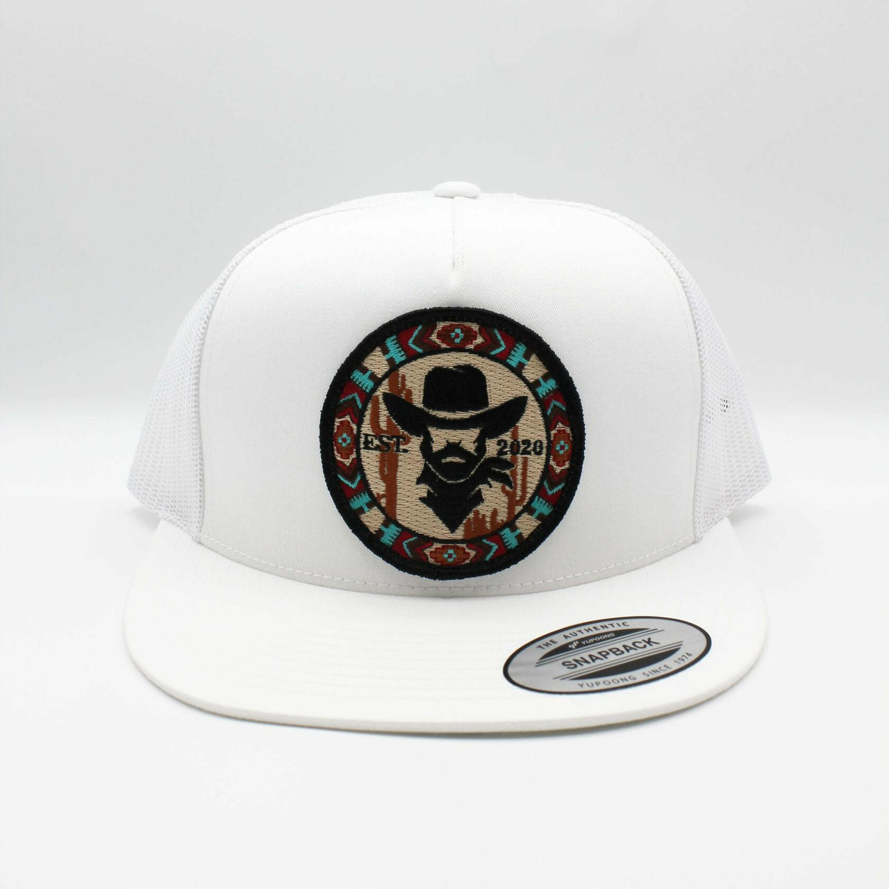 De Rancho Round Patch (WHITE) Hat