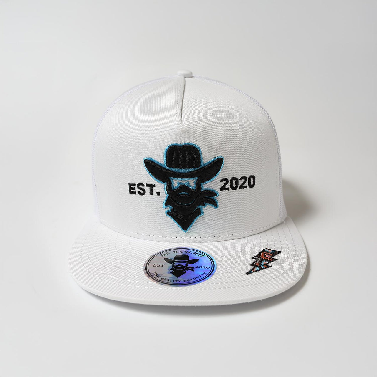 De Rancho Longhorn (WHITE/BLACK) Dr137 Hat