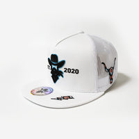 De Rancho Longhorn (WHITE/BLACK) Dr137 Hat