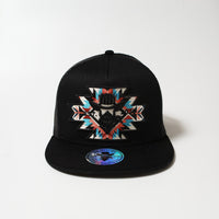 De Rancho Amarillo Heart (BLACK) Dr098 Hat