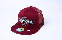De Rancho Tribal Cross Cowboy Hat (RED) Dr028