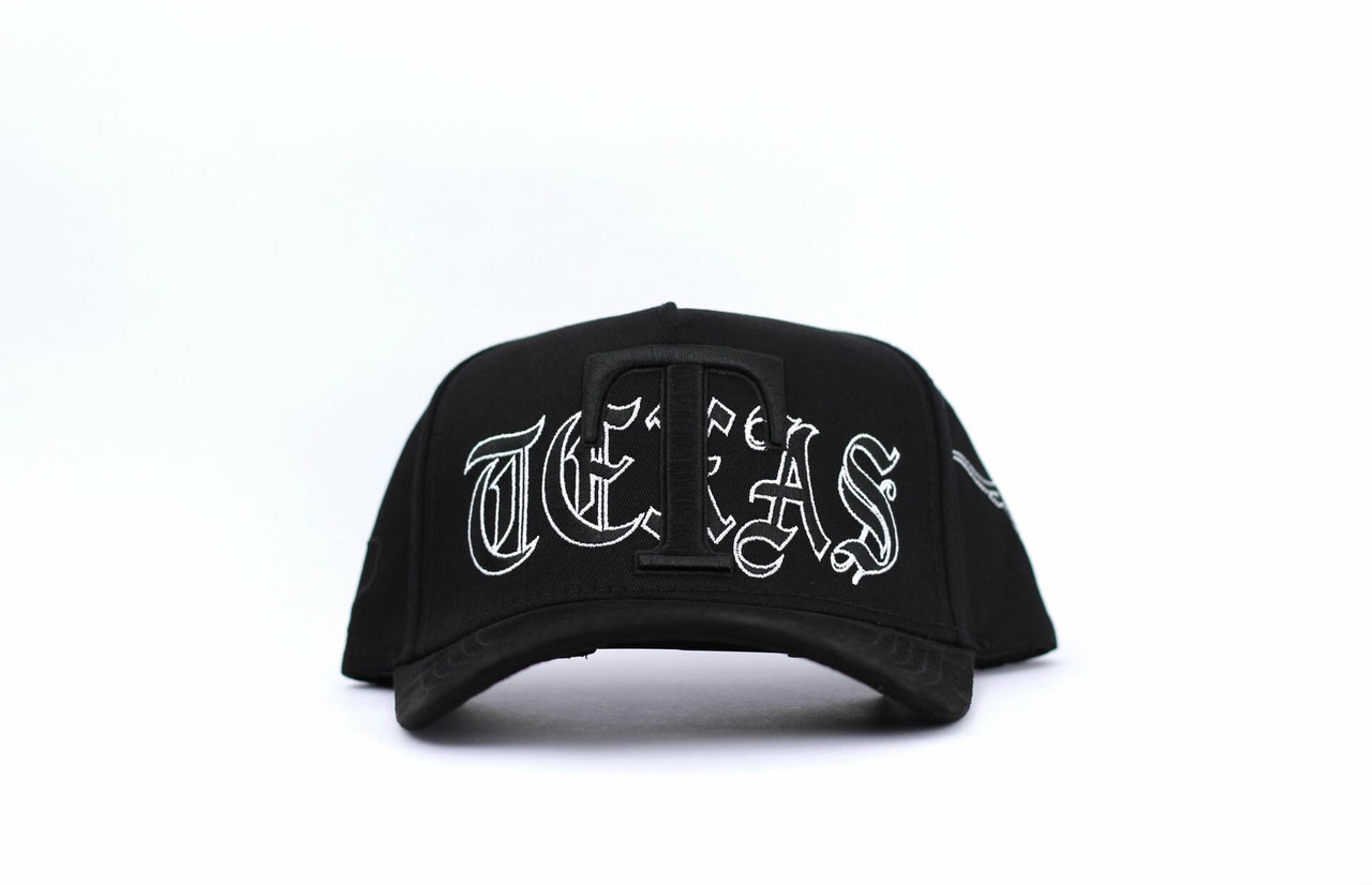 De Rancho A-frame Hat Texas (BLACK) Dr272