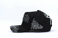 De Rancho A-frame Hat Dallas (BLACK) Dr271