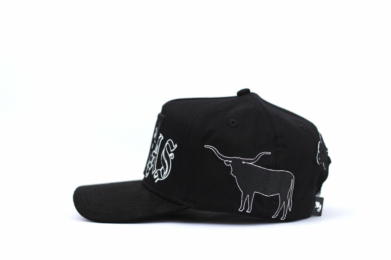 De Rancho A-frame Hat Texas (BLACK) Dr272