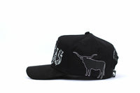 De Rancho A-frame Hat Texas (BLACK) Dr272