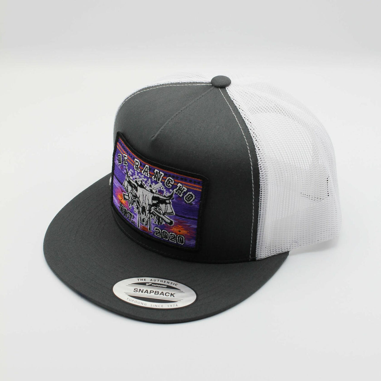 De Rancho Purple Skull Hat