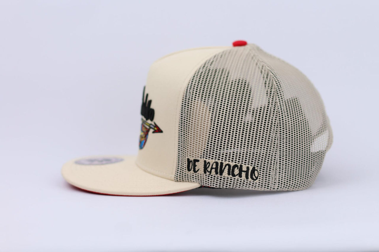 De Rancho Ancient Arrow Hat (CREAM) Dr250