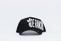 De Rancho A-frame Hat White Logo (BLACK) Dr269