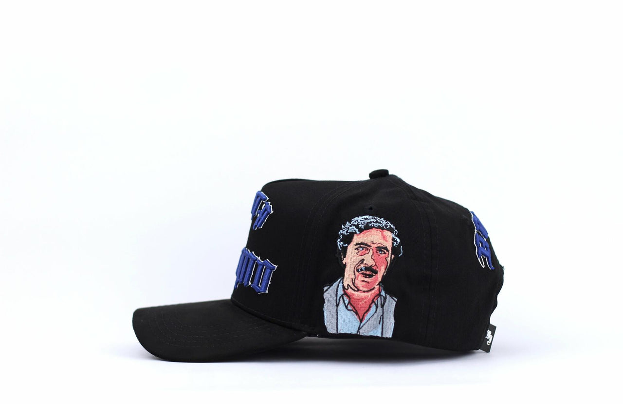 De Rancho A-frame Hat Plata O Pluma (BLACK) Dr273