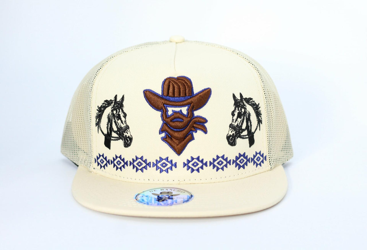 De Rancho El Vaquero (CREAM) Hat