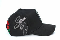 De Rancho A-frame Hat Selena - Texas (BLACK)