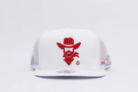 De Rancho Red Rider Hat (WHITE) Dr253