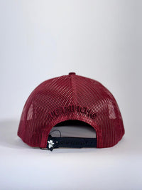 De Rancho Circle Dust (BURGUNDY) Dr212 Hat