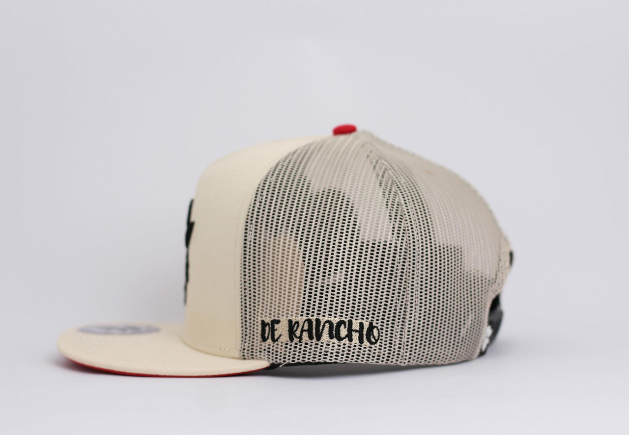 De Rancho Vaquero Red Bottom (CREAM) Dr244 Hat