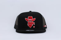 De Rancho Red Rider Hat (BLACK) Dr254