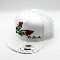 Mexico Feather White Hat