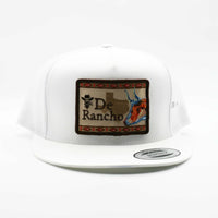 De Rancho Texas Bull White Hat
