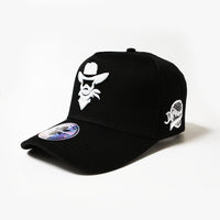 De Rancho A-frame Hat (BLACK/WHITE)