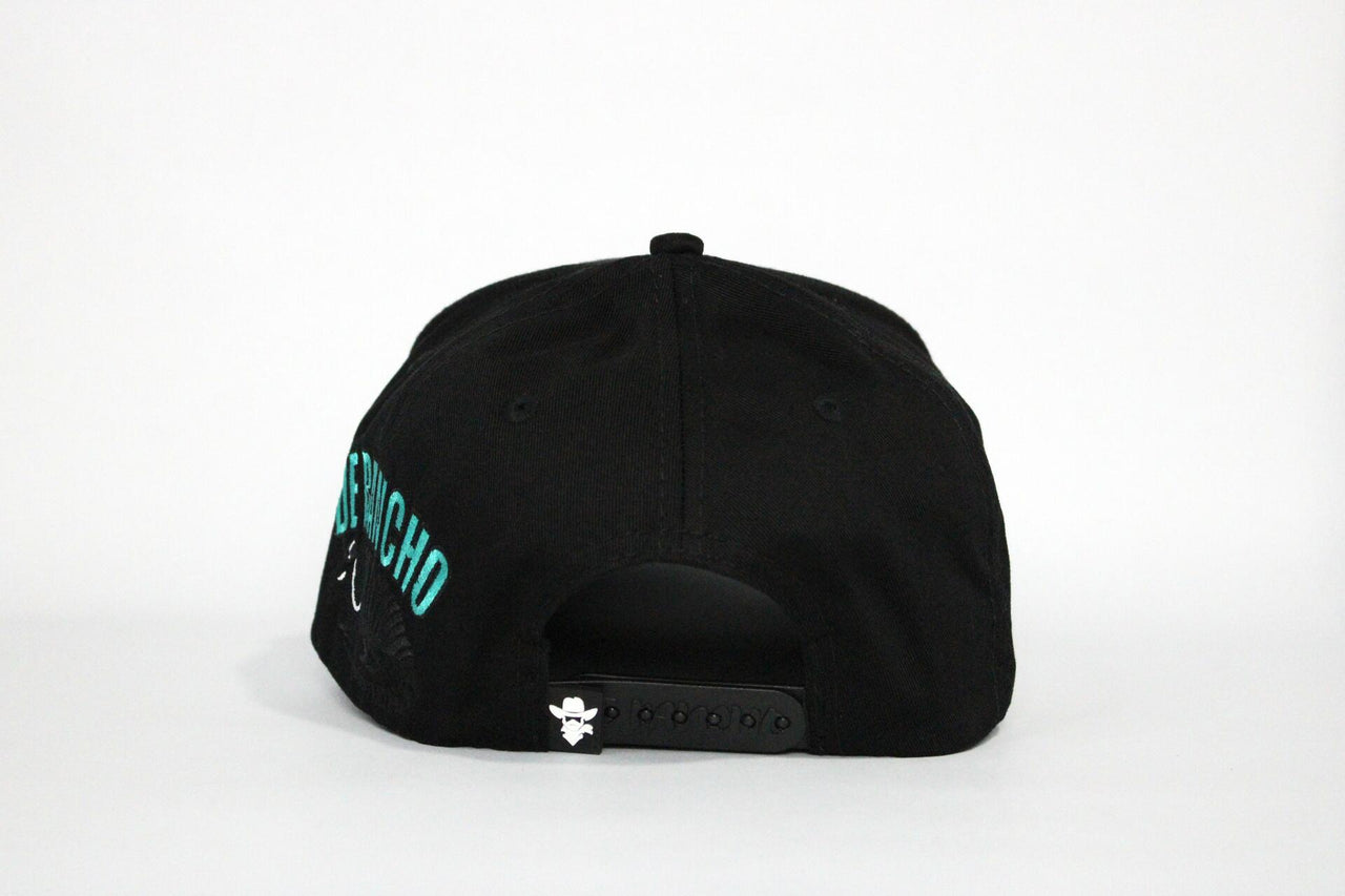 De Rancho Wild West A-frame Hat (BLACK)