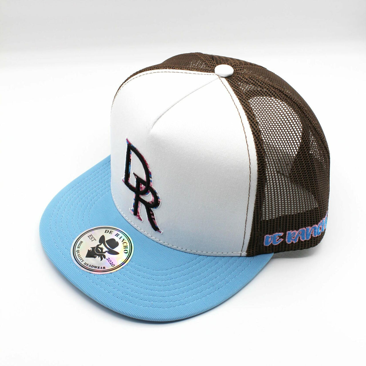 DR (BABY BLUE PRINT) Hat