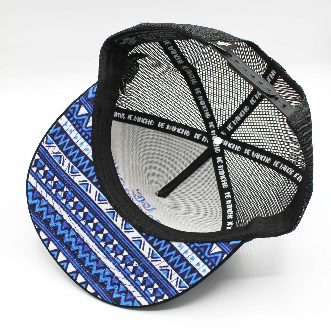 De Rancho Under Brim Tribal (BLACK/ROYAL) Hat