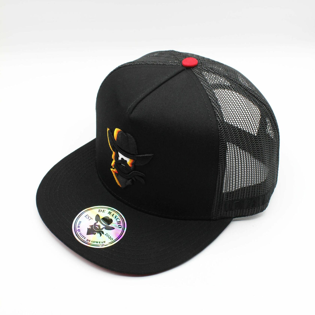 De Rancho Red Bottom (BLACK) Dr094 Hat