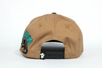 De Rancho Wild West A-frame Hat (BROWN)