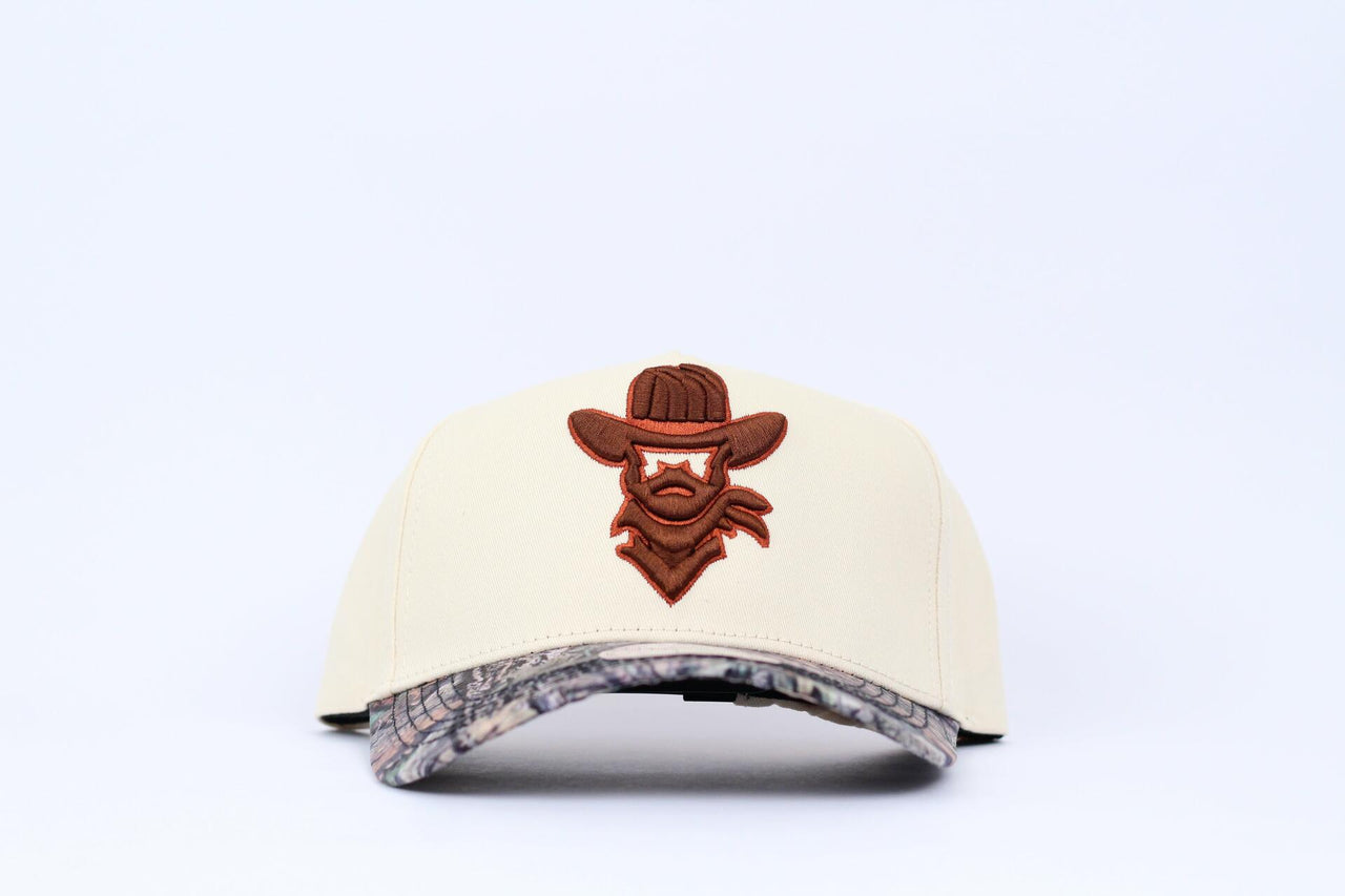 De Rancho Hunter A-frame Hat (BEIGE)