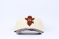 De Rancho Hunter A-frame Hat (BEIGE)