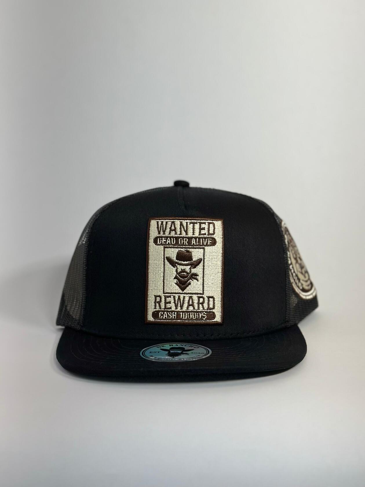 De Rancho Wanted Hat (BLACK) Dr218