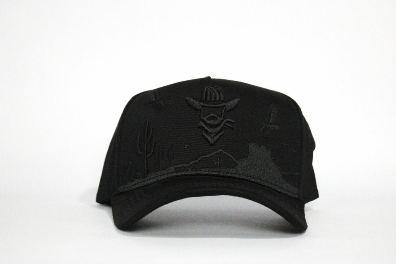 De Rancho Zopilote A-frame Hat (BLACK)