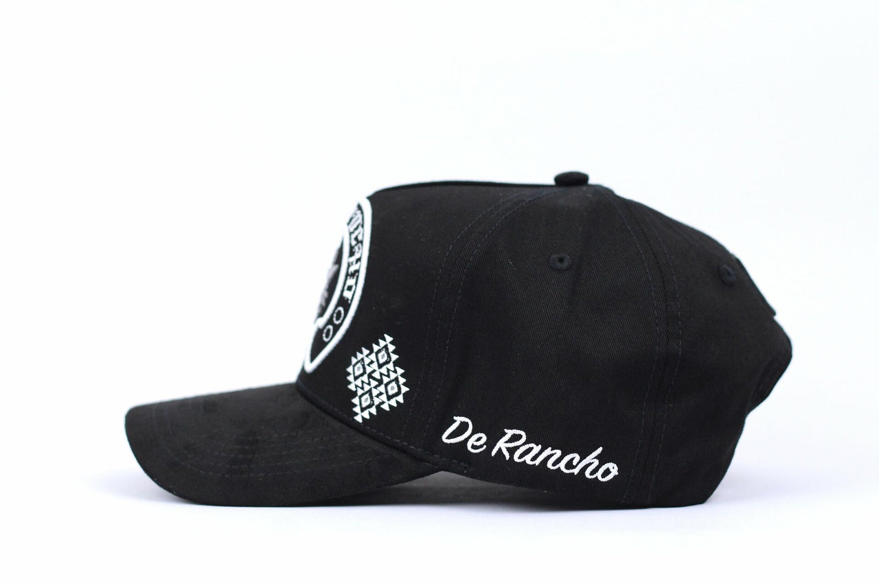 De Rancho Herradura A-frame Hat (BLACK)